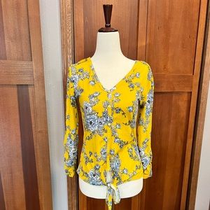 No boundaries floral blouse